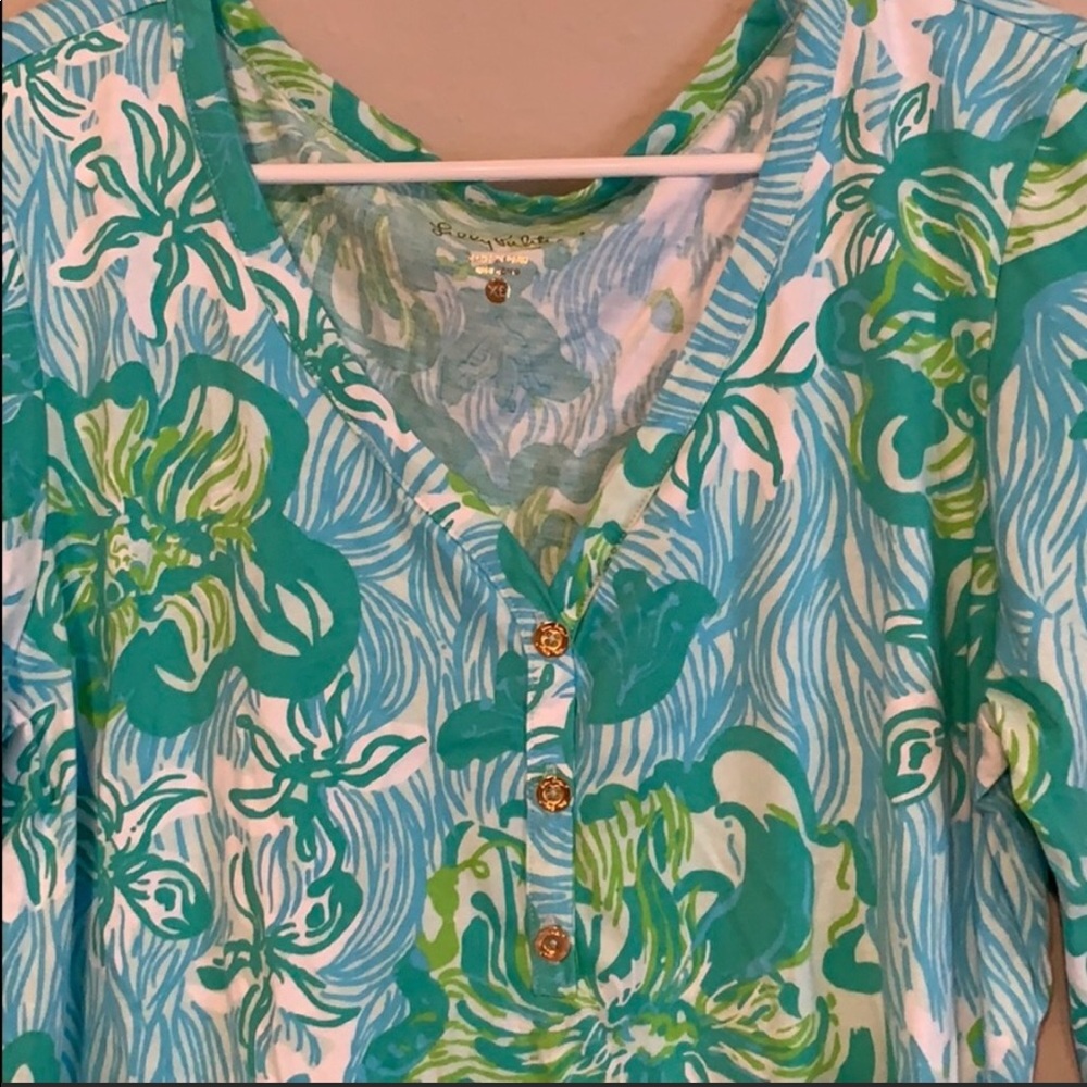 Sold**EUC Lilly Pulitzer long sleeve dress